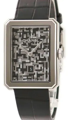 Chanel Boy-Friend H6128 26.5mm Stainless steel Gray