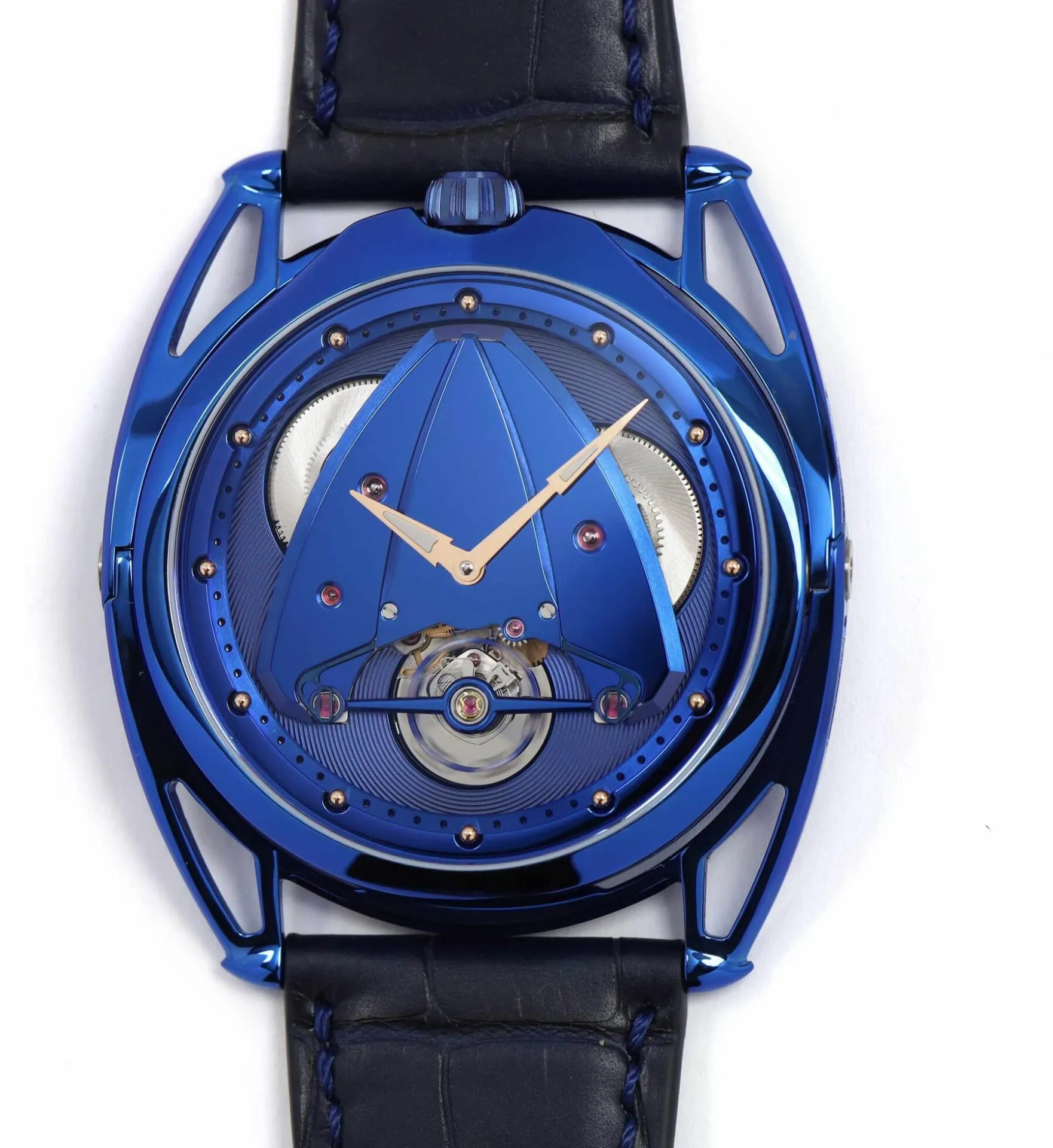 De Bethune DB28 DB28XPB 43mm Titanium Blue