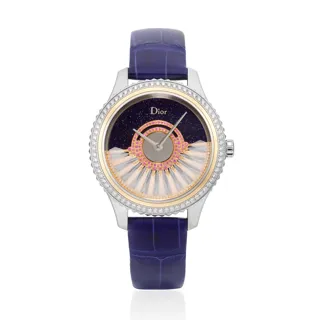 Dior Grand Bal Plume Stainless steel Blue