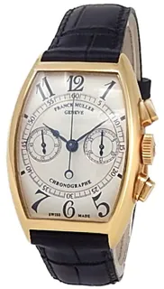 Franck Muller Casablanca 5850 CC Yellow gold Silver