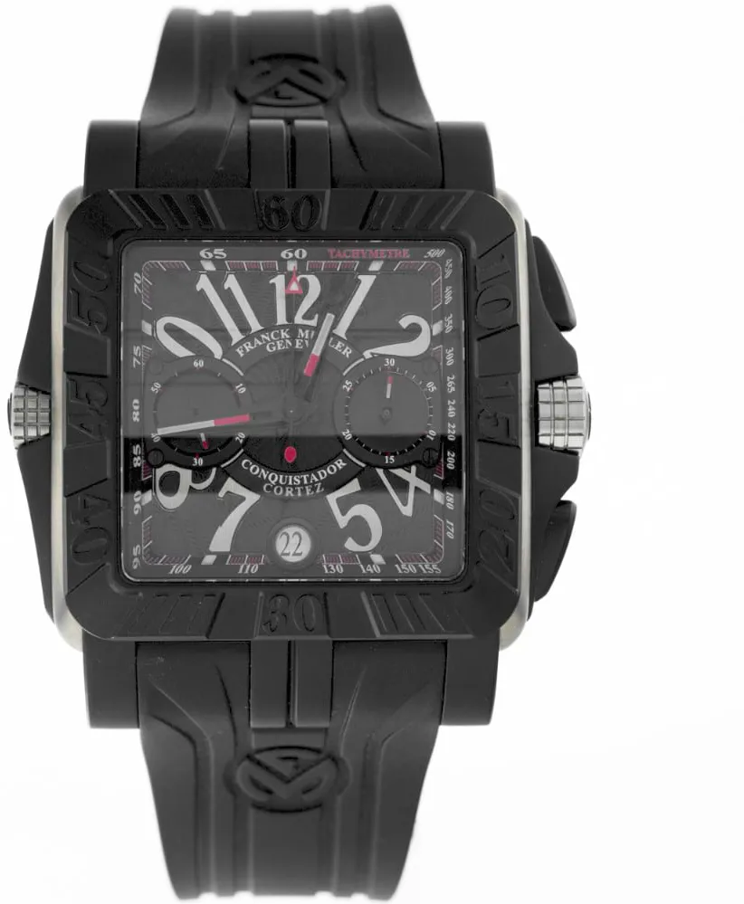 Franck Muller Conquistador Cortez 10800 CC DT GPG 54mm Titanium Black