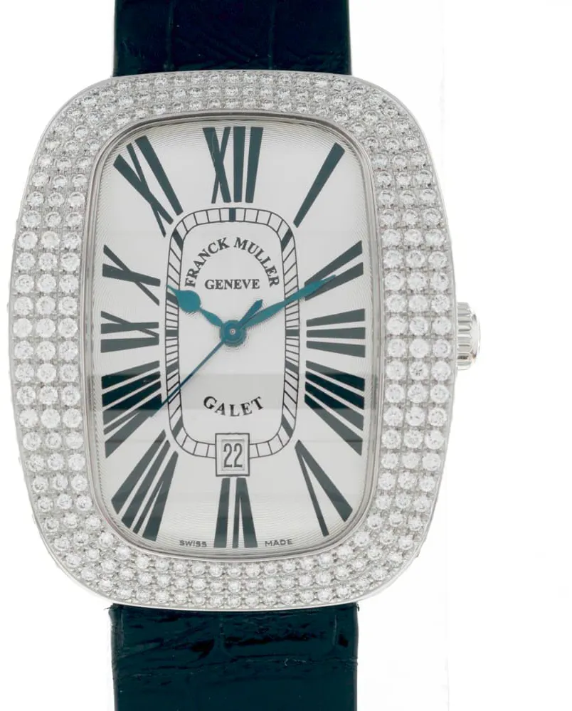 Franck Muller Galet 3000 H SC DT V D3 47mm White gold Silver