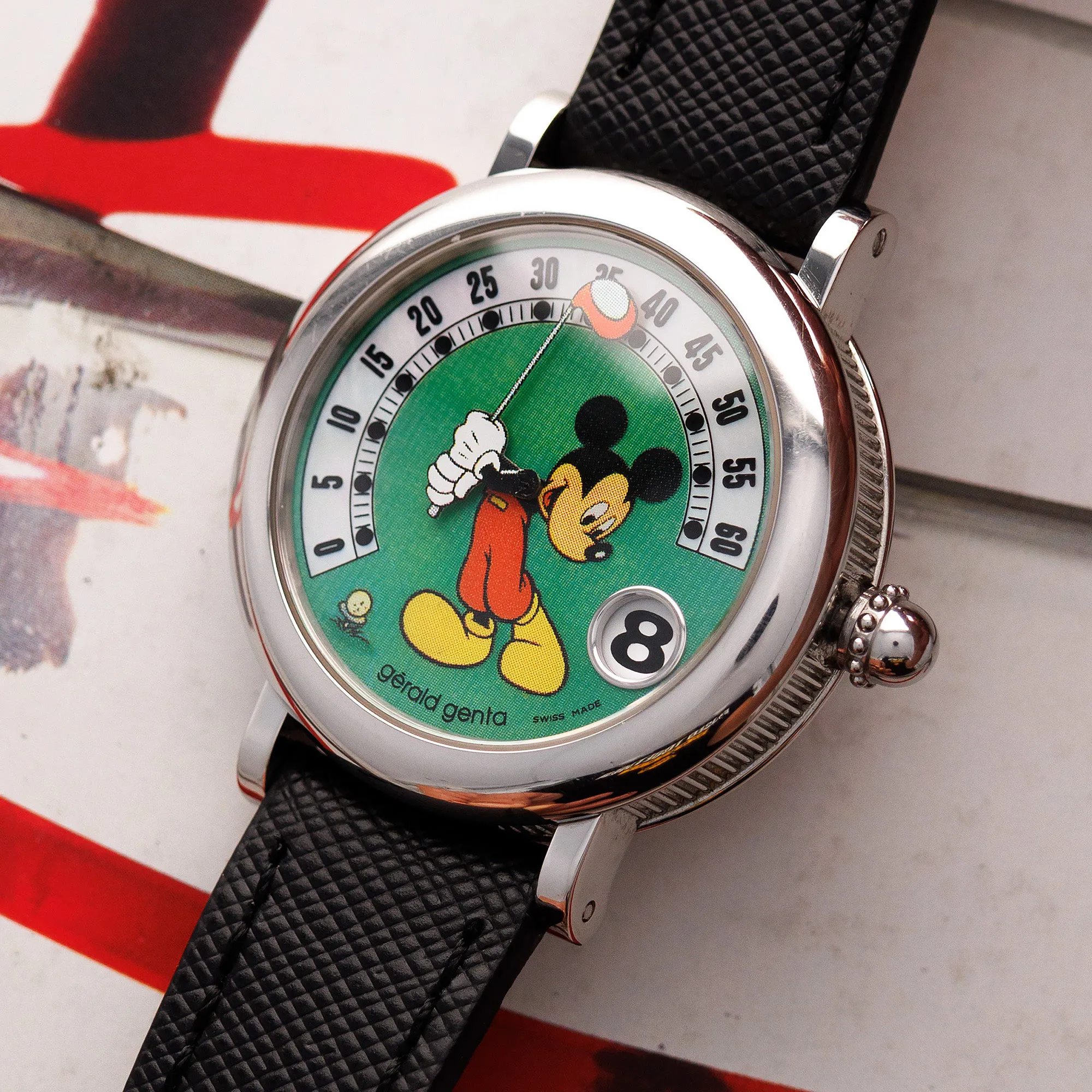 Gérald Genta Retro G.3612 34mm Stainless steel Green 1