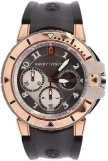 Harry Winston Ocean OCEACH44RZ001 Rose gold Silver