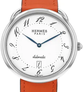 Hermès Arceau Hermes - AR4.810 Stainless steel White