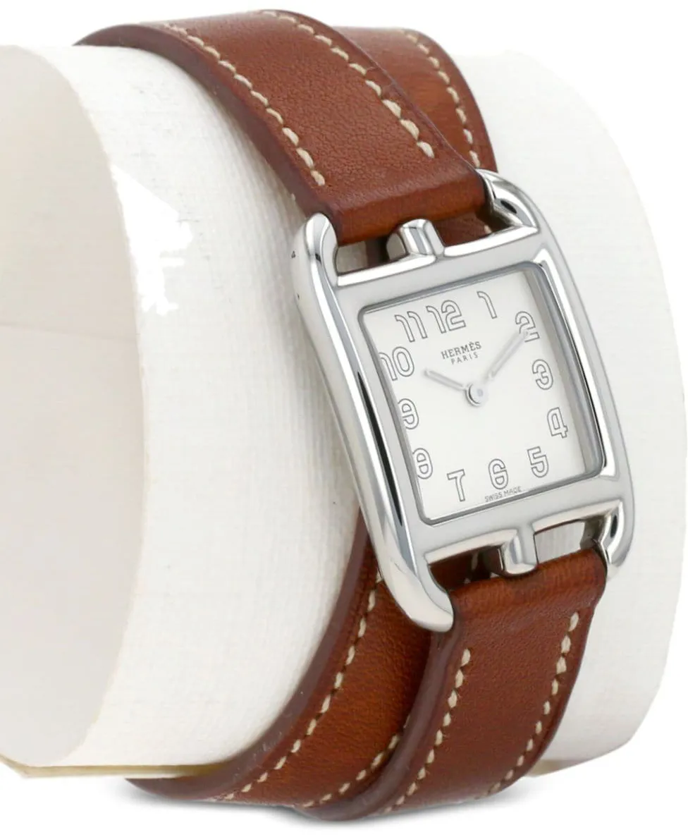 Hermès Cape Cod 412164 31mm Stainless steel Brown 2