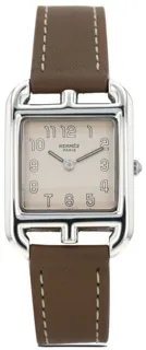 Hermès Cape Cod Stainless steel White