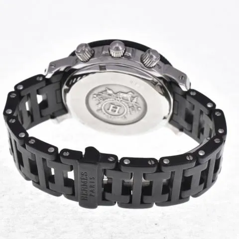 Hermès Clipper CL2.915 39.5mm Stainless steel Black 4