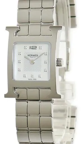 Hermès Heure H HH1.210 21mm Stainless steel Silver