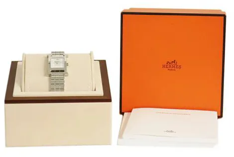 Hermès Heure H HH1.210 21mm Stainless steel Silver 4