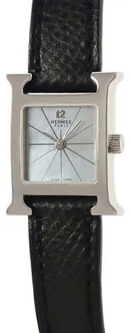 Hermès Heure H HH1.190 17mm White gold Blue