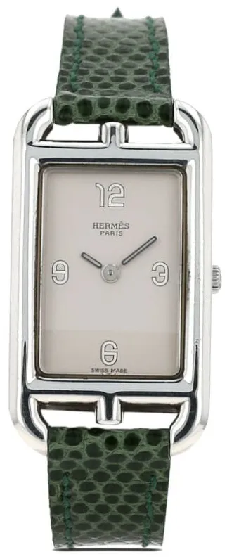 Hermès Nantucket 412166 36mm Stainless steel Green