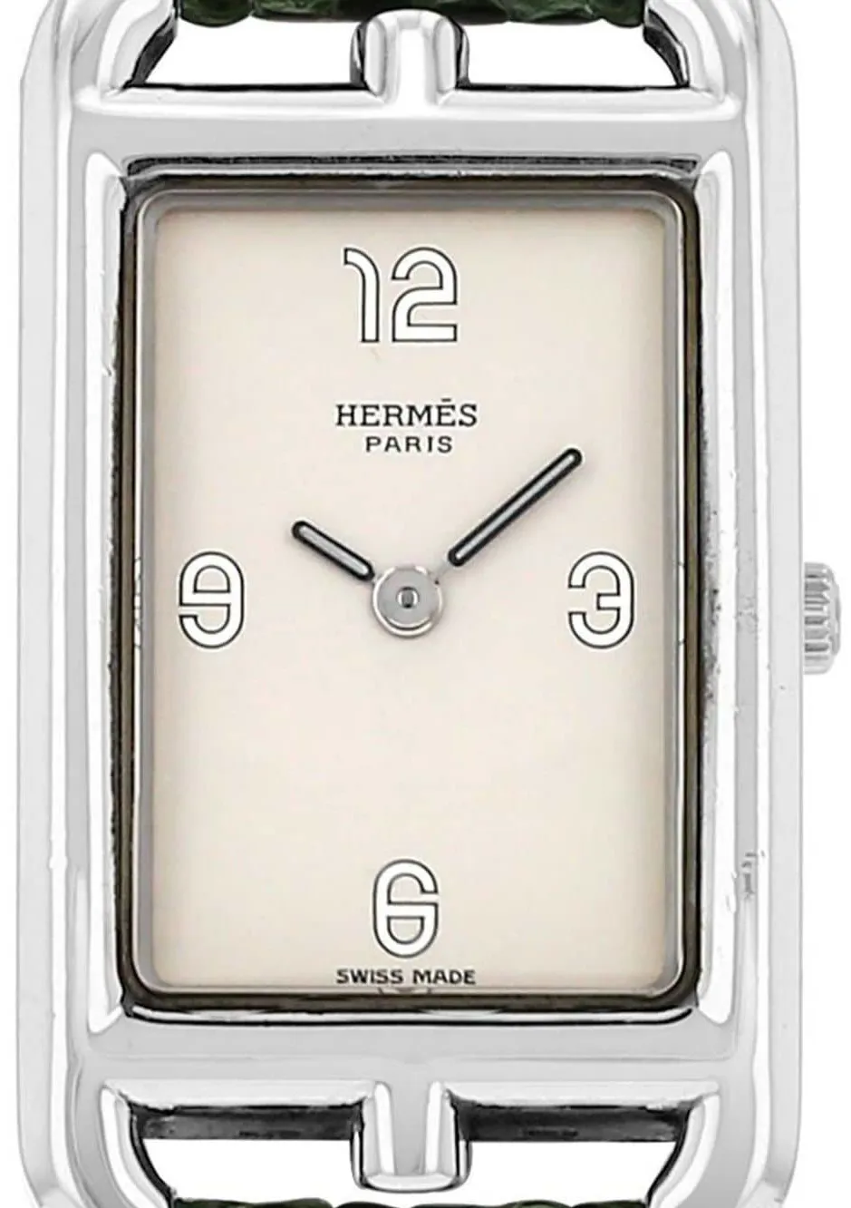 Hermès Nantucket 412166 36mm Stainless steel Green 1