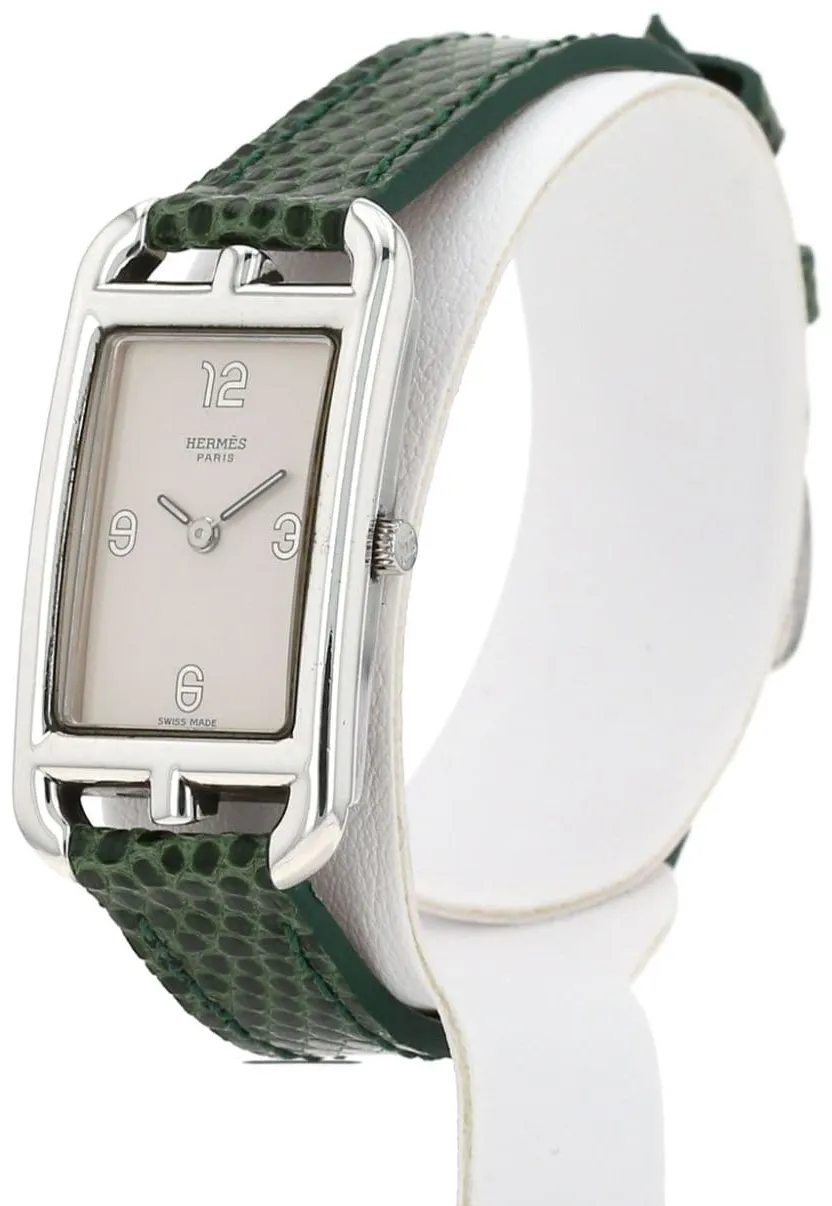 Hermès Nantucket 412166 36mm Stainless steel Green 4