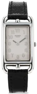 Hermès Nantucket 412180 Stainless steel Black