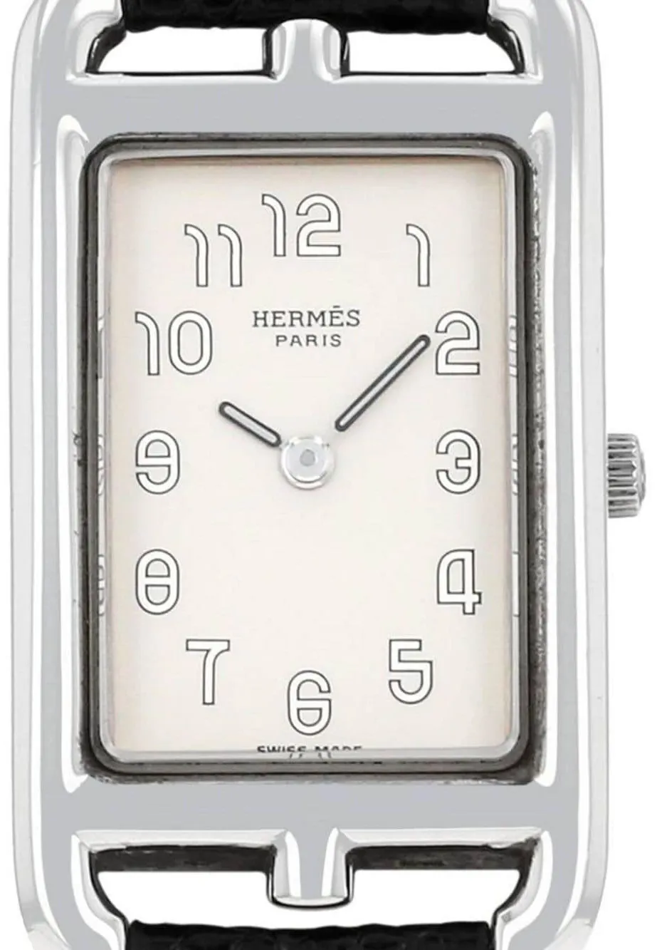 Hermès Nantucket 412180 34mm Stainless steel Black 1