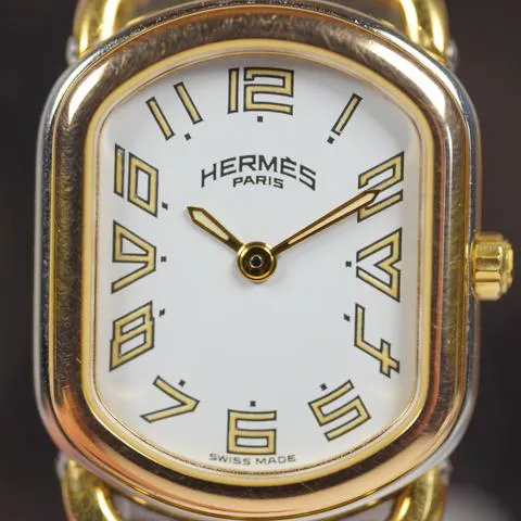 Hermès RA1.220 20mm Stainless steel White 3