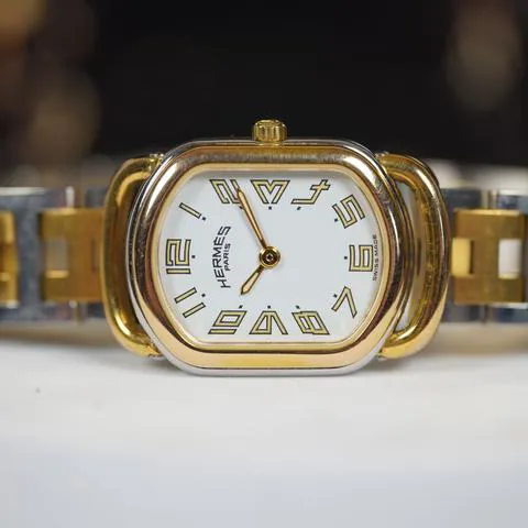 Hermès RA1.220 20mm Stainless steel White 8