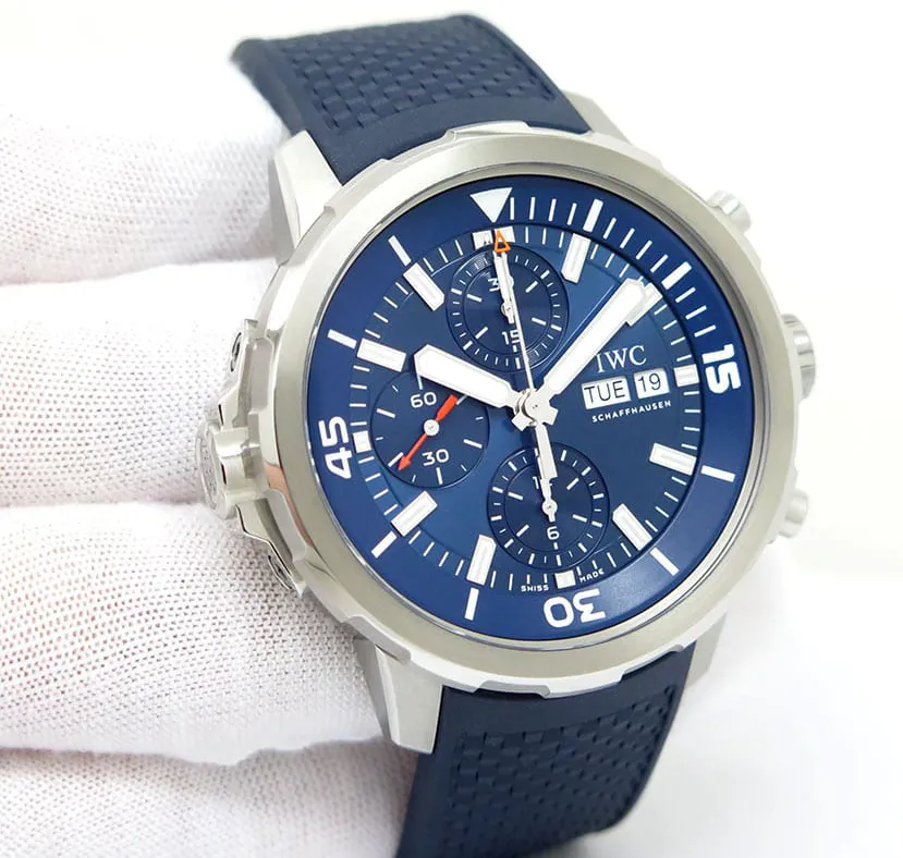 IWC GST Aquatimer IW3768-06 44mm Stainless steel Blue