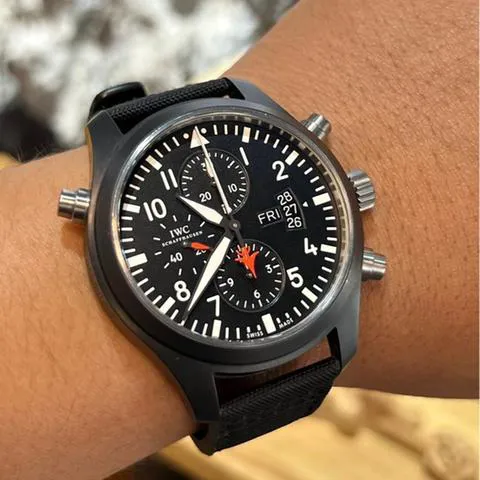 IWC Pilot IW379901 46mm Ceramic Black 4