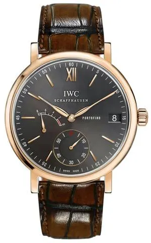 IWC Portofino IW510104 45mm Rose gold Gray