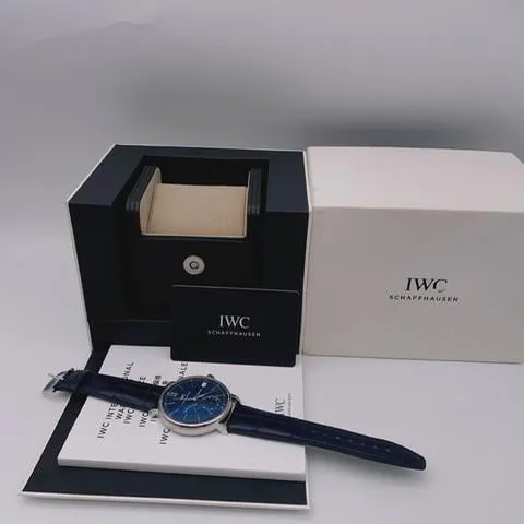 IWC Portofino IW510106 45mm Stainless steel Blue 3