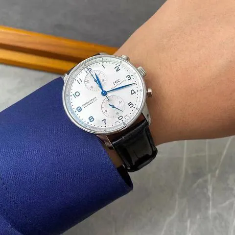 IWC Portugieser IW371446 41mm Stainless steel Blue