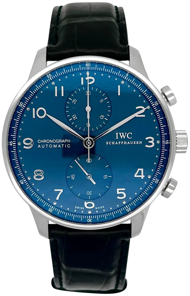 IWC Portugieser IW371491 40mm Stainless steel Blue