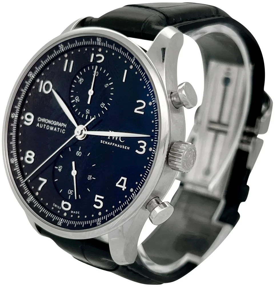 IWC Portugieser IW371609 41mm Stainless steel Black 1