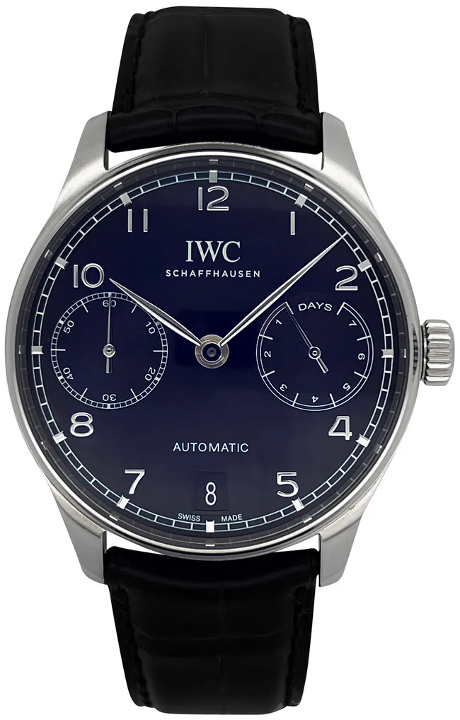 IWC Portugieser IW500703 42mm Stainless steel Black