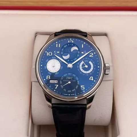 IWC Portugieser IW503203 44mm White gold Blue