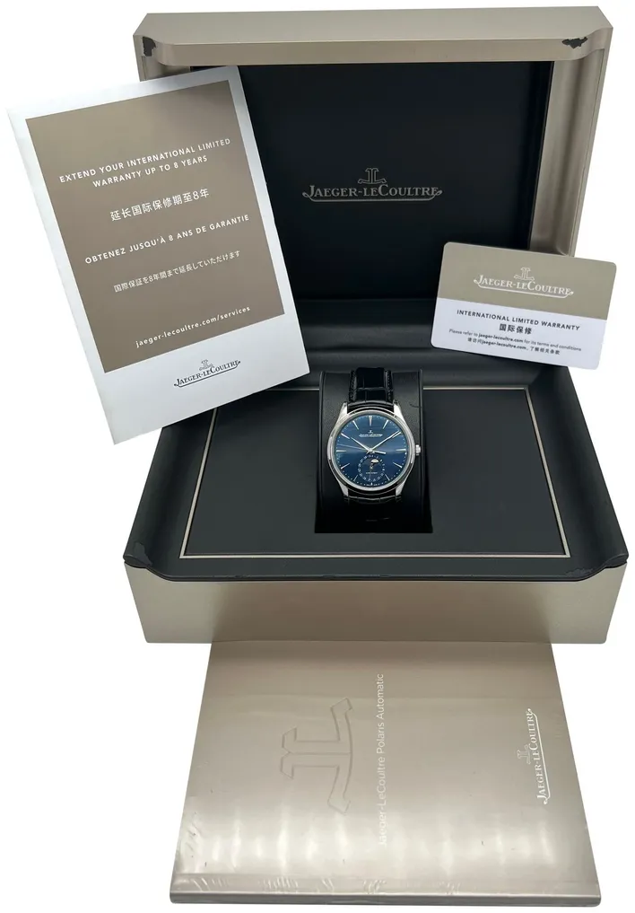 Jaeger-LeCoultre Master Ultra Thin Q1368480 39mm Stainless steel Blue 7