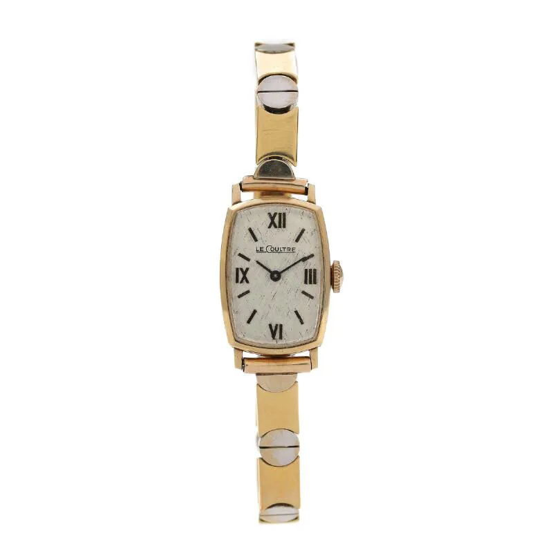 LeCoultre 15mm 14k yellow gold