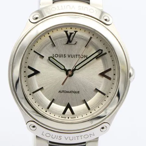 Louis Vuitton Q6G20 36mm Stainless steel Silver