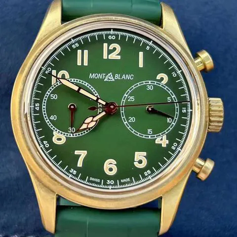 Montblanc 1858 119908 42mm Bronze Green