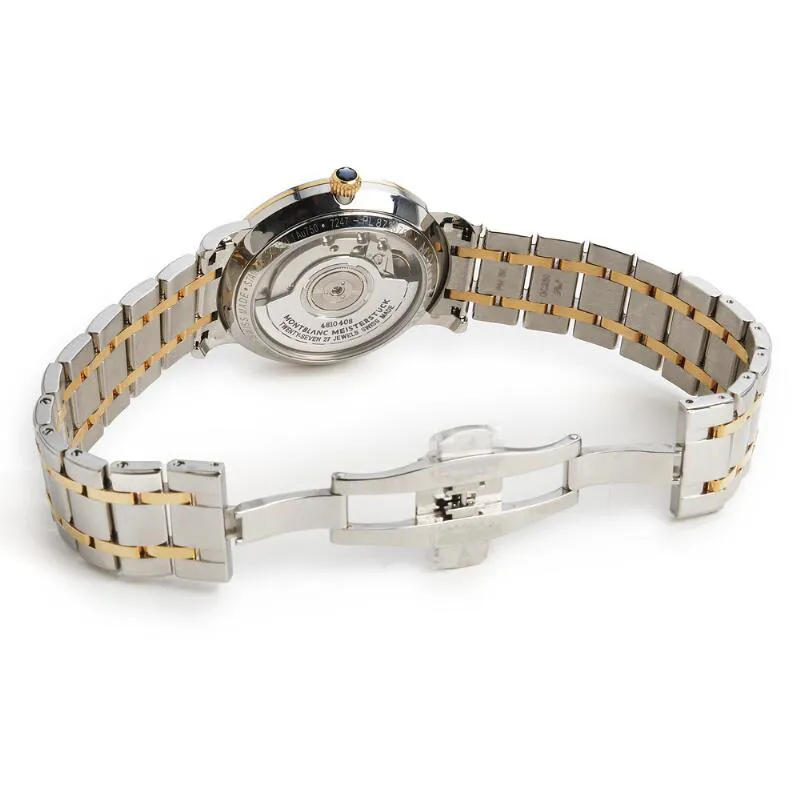 Montblanc Star 7247 34mm Stainless steel and Gold-plated 3