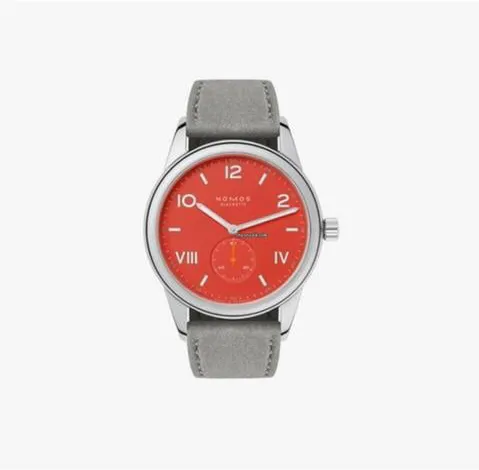 NOMOS Club Campus 716 36mm Stainless steel Red