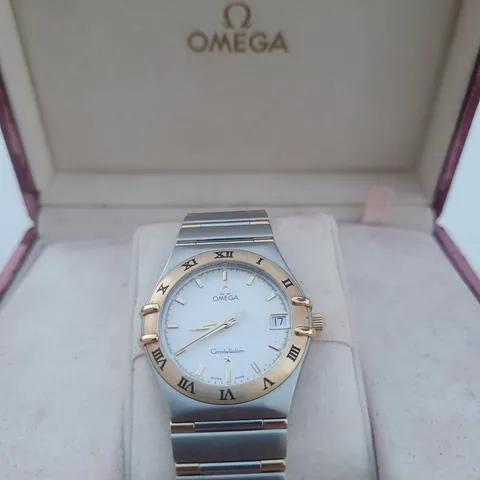 Omega Constellation Quartz 1312.30 33.5mm Yellow gold and Stainless steel White 1