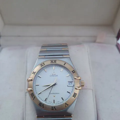 Omega Constellation Quartz 1312.30 33.5mm Yellow gold and Stainless steel White 3