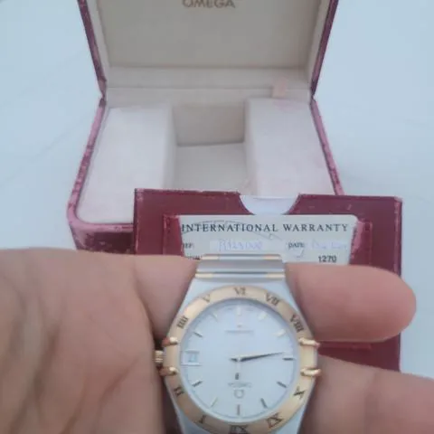 Omega Constellation Quartz 1312.30 33.5mm Yellow gold and Stainless steel White 14