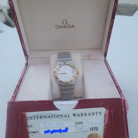 Omega Constellation Quartz 1312.30 33.5mm Yellow gold and Stainless steel White 15