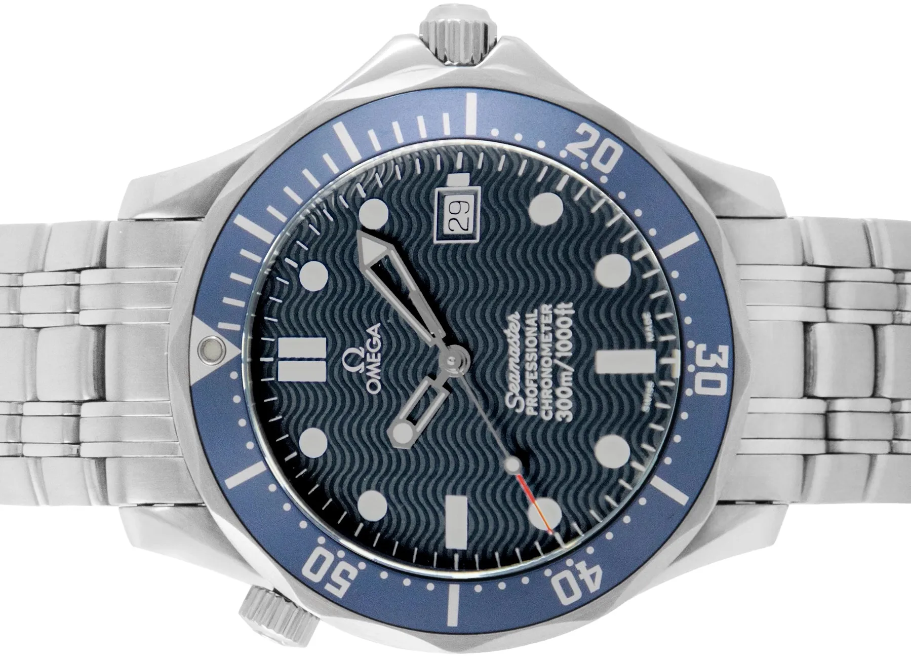 Omega Seamaster 168.1623 41mm Stainless steel Blue 1