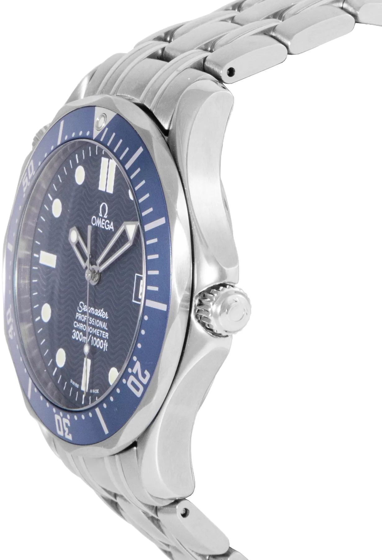 Omega Seamaster 168.1623 41mm Stainless steel Blue 2