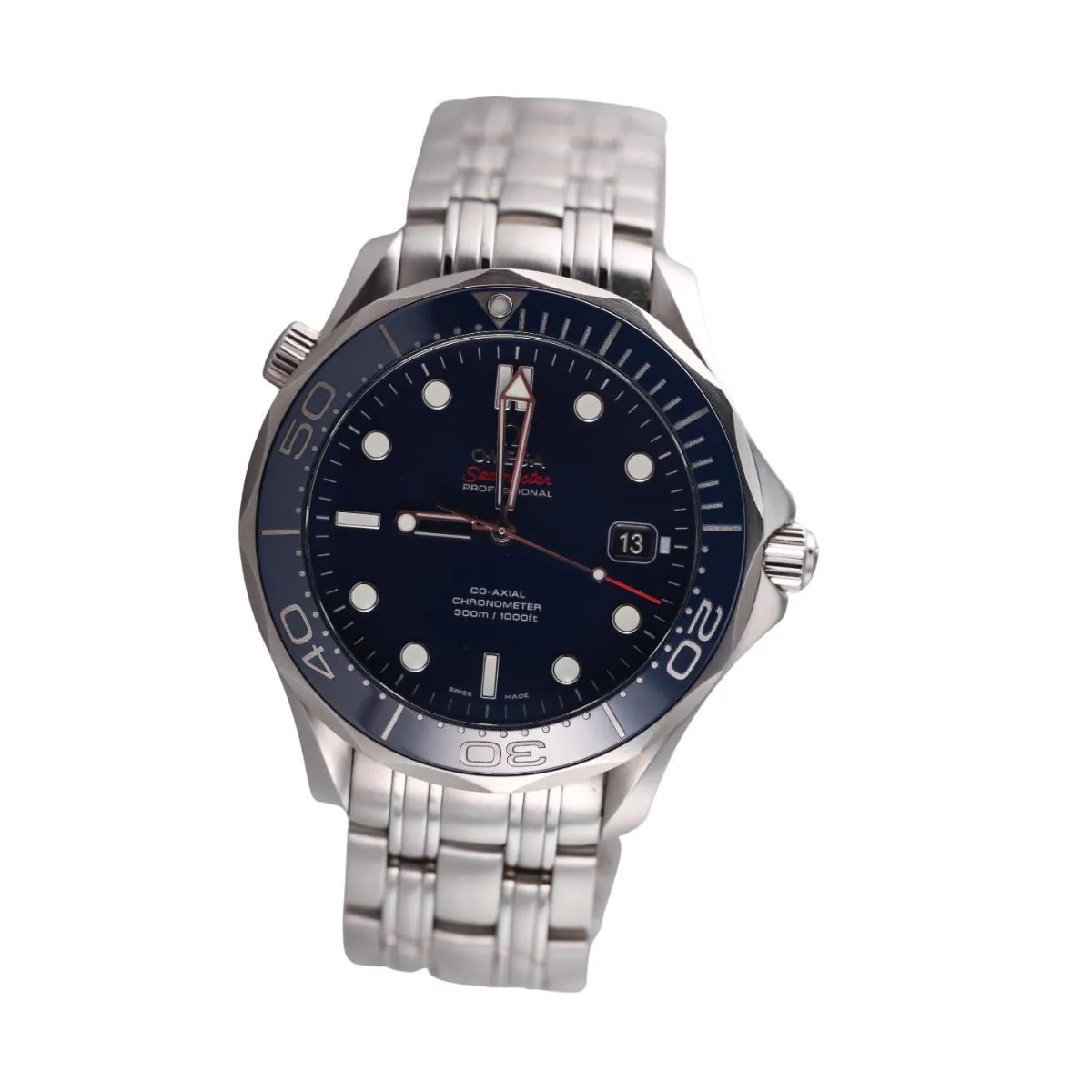 Omega Seamaster Diver 300M 212.30.41.20.03.001 41mm Stainless steel Blue