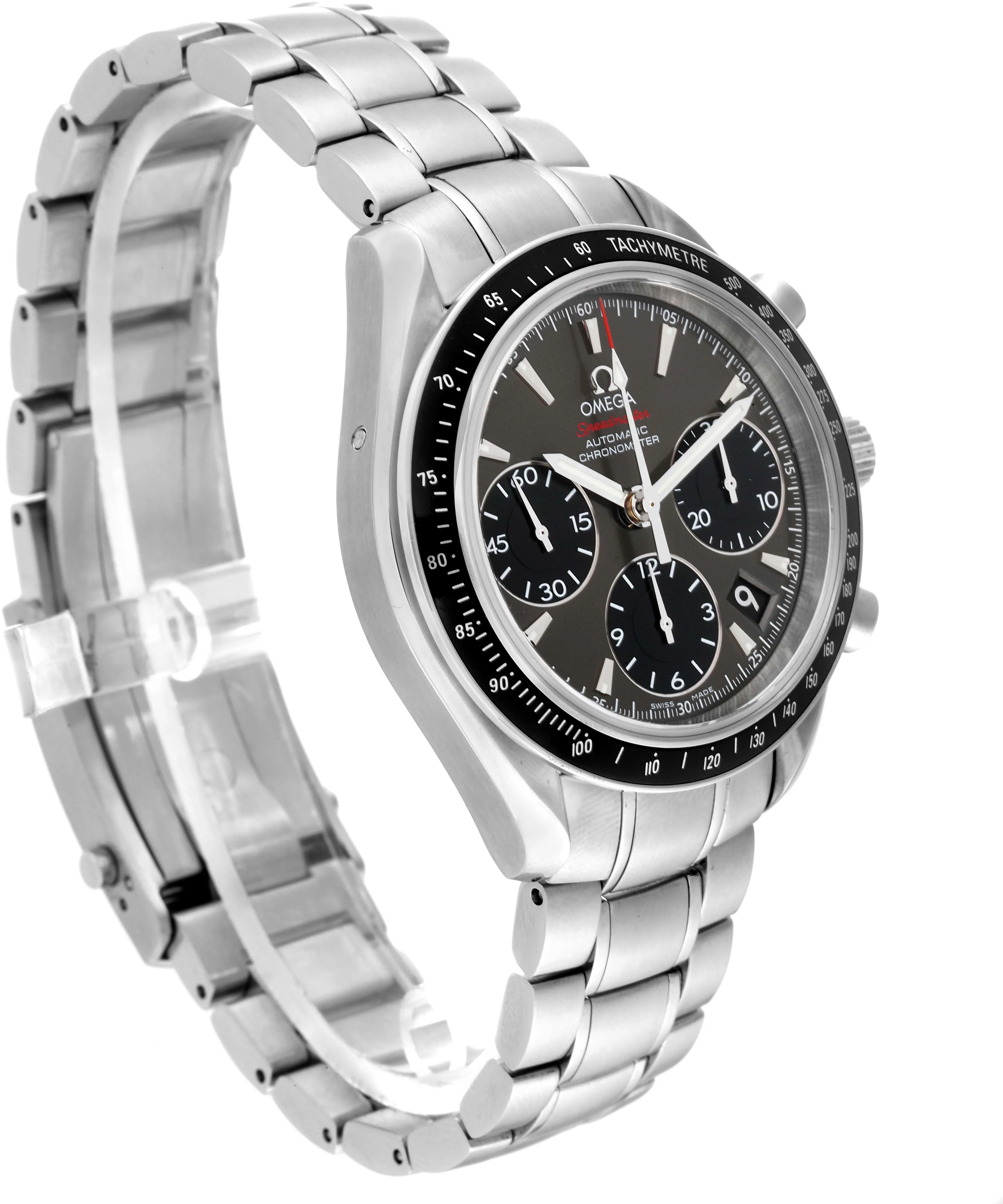 Omega Speedmaster Date 323.30.40.40.06.001 40mm Stainless steel Gray 3