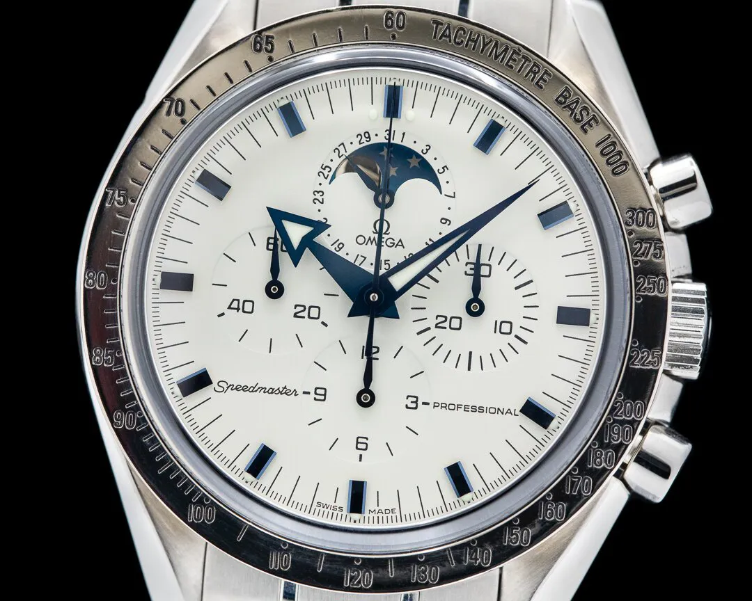 Omega Speedmaster Moonwatch 3575.20.00 42mm Stainless steel Ivory 5