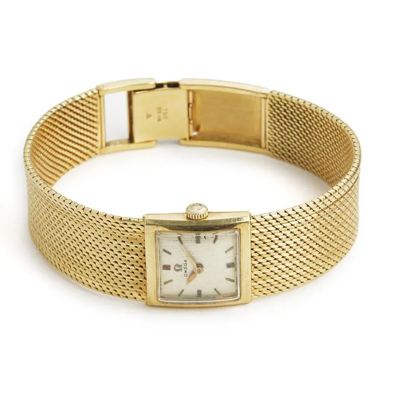 Omega 25mm 18k yellow gold 1