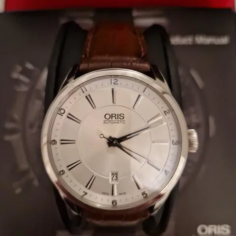 Oris Artix Date 01 733 7642 4031-07 5 21 80FC 42mm Silver