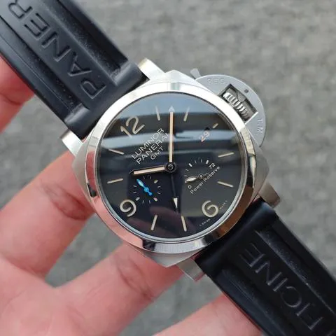 Panerai Luminor 1950 3 Days GMT Power  PAM 01321 44mm Stainless steel Black 1