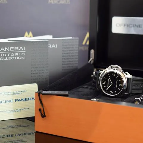 Panerai Luminor Base PAM 00112 44mm Stainless steel Black 1